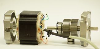 Stepper Motors: Everything You Need to Know About These Devices A close-up image of a disassembled stepper motor showing its parts, including the stator, rotor, and coil.