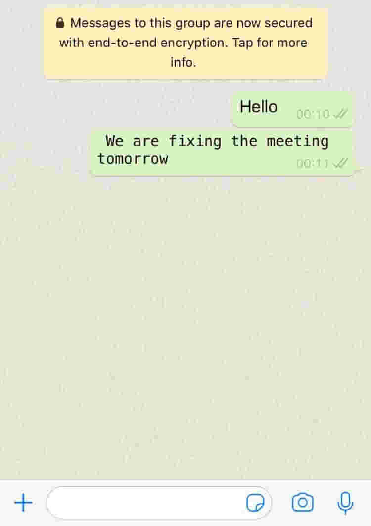 WhatsApp feature: How to change text format of your chats