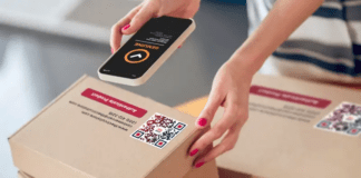 How does a QR code help combat the sale of counterfeit products?