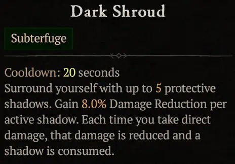 Diablo 4 Dark Shroud