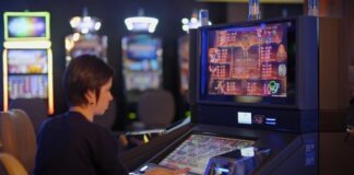 Benefits of practicing the slots game online woman in black long sleeve shirt playing arcade game