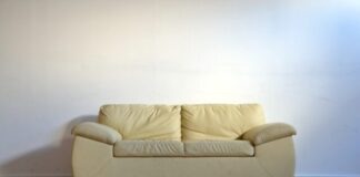 Eco-Clean Living: Upholstery Cleaning the Green Way beige leather 2-seat sofa